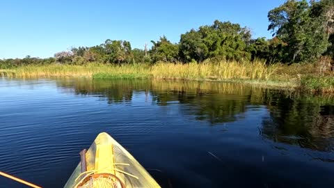 Kayak Fly Fishing Review of Lake Rochelle in Polk County, Florida