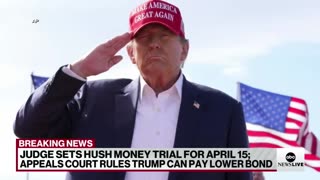 Judge in Donald Trump's hush money case sets April 15 trial date