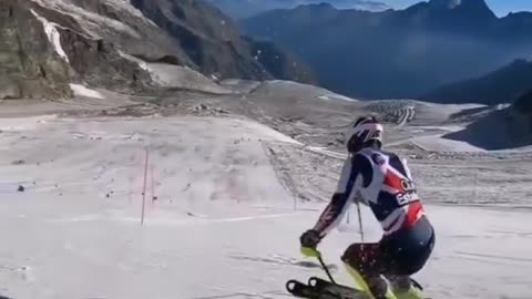 Snow downhill