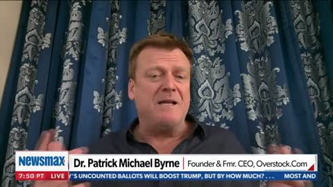 11/17/2020 Patrick Byrne Interview: 2020 Election Was Rigged And Changed Using 5 US Counties - Newsmax National Report