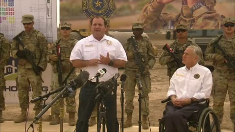 Abbott says Texas building border security base camp for National Guard