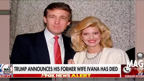 "PRAY FOR DONALD TRUMP" HIS EX-WIFE IVANA TRUMP JUST DIED