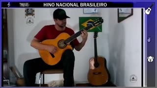 HINO NACIONAL BRASILEIRO NO VIOLÃO - Violão - Guitar - Solo