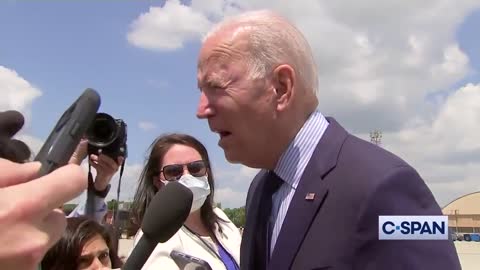 Biden Gives Bizarre Answer When Asked If He'll Release Report on Origin of Covid