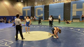 2023 Temescal Canyon wrestling tournament Zane 138 lbs