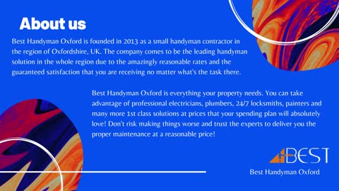Best Handyman Oxford - Everything Your Home Will Ever Need