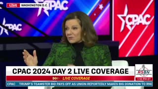 leftist prosecutors will target all administration officials if Trump re-elected at CPAC 2024