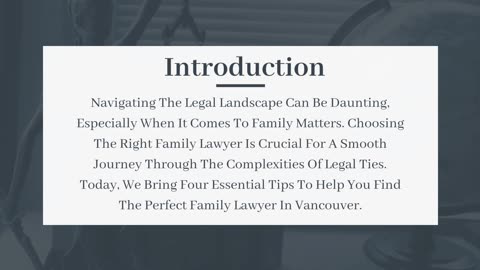 Family Lawyer Vancouver