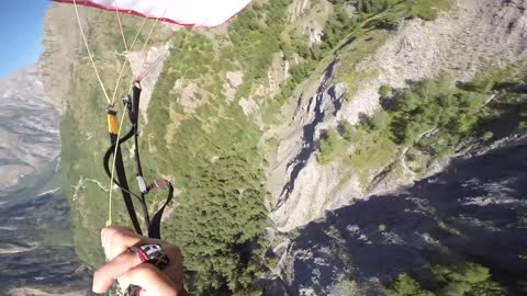 Proximity Speed-Flying in French Alps