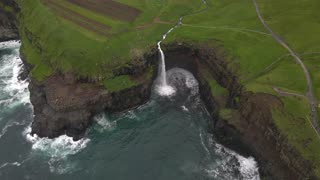 Mulafossur Falls Faroe Islands