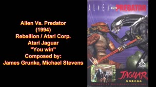 "You Win" - Alien Vs. Predator [Atari Jaguar; Rebellion/Atari; 1994]
