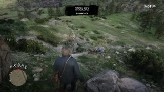 Red Dead Redemption 2 - Horse took him for a ride