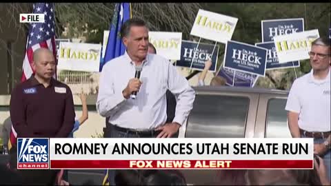 Romney running for Senate