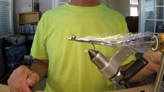 Fly Tying A Saltwater Clouser-Simple And Shiny!