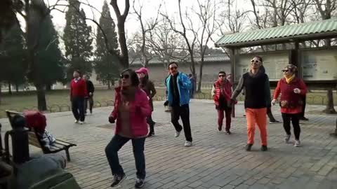 Dancing at the Temple of Heaven