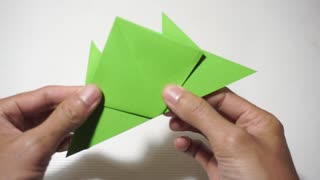 How To Make an Baby Crab Origami