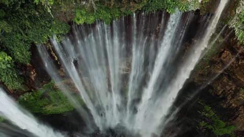 Waterfall river water