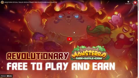 Monsterra - Free play and earn NFT Game