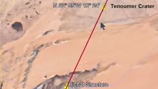 Mysterious Impact Craters Discovered in Mauritania - Don't Miss! I #shorts I #viral I #shortsfeed I #shortsviral I #shortsvideo I #jre