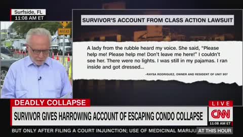 Survivor Of Miami Building Collapse Gives Chilling Account Of Escape