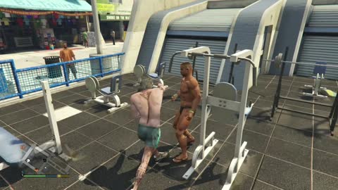 I gotta shave my back to be apart of this club? - GTA 5