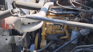 Proxy Equipment 1995 GMC Kodiak Cat 3116 Engine start up