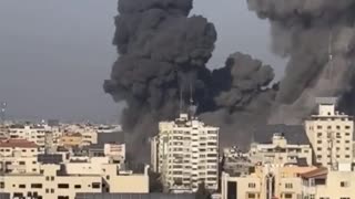 💥🇮🇱 Israel War | Large Explosions Rock Downtown Gaza | IDF Strikes | RCF
