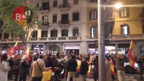 La ultraderecha convoca una manifestación en Vía Laietana con 30 personas