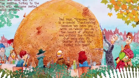 #4 Children's Book -- Mr. Stuffer Stuffed the Turkey: The Thanksgiving grandma never expected!