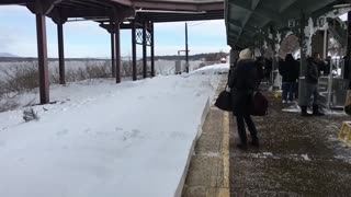 Amtrak Snow-(mo Collision)