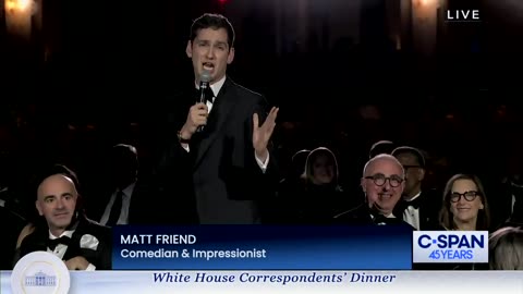 Comedian Matt Friend accidentally exposed how miserable & terrified the journalists are