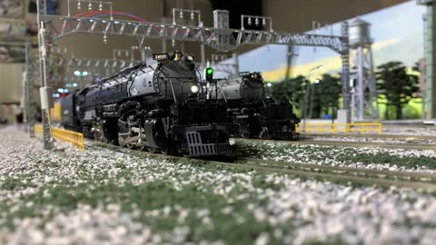 HO scale Trix’s Big boy Test