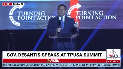 TPUSA 2022 (SAS): Ron DeSantis speaks at Student Action Sumit (Full Speech, July 23)