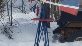 Patriotic windmill