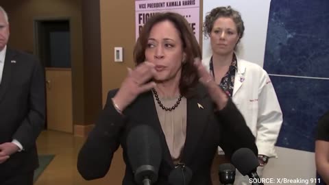 Kamala Harris Cracks EVIL Joke While Visiting Abortion Clinic