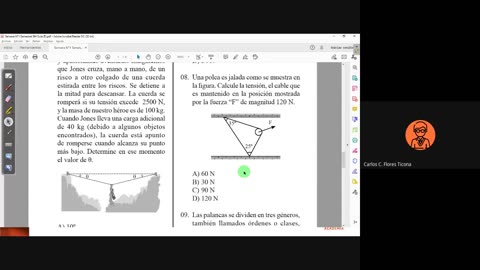 TRILCE SEMESTRAL 2021 | SEMANA 01 | FÍSICA: Estática