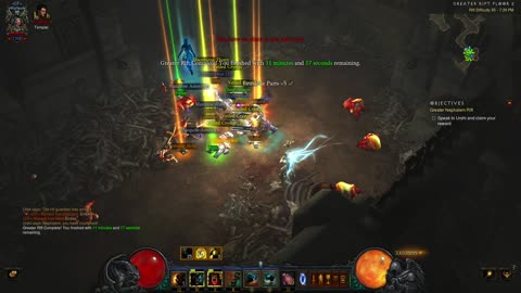 Whirl-Rend Barbarian Diablo 3 gameplay.