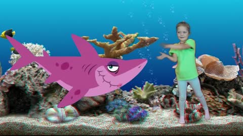 Baby shark dance / sing and dance.