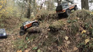RC Car Forest Ride with Uphills
