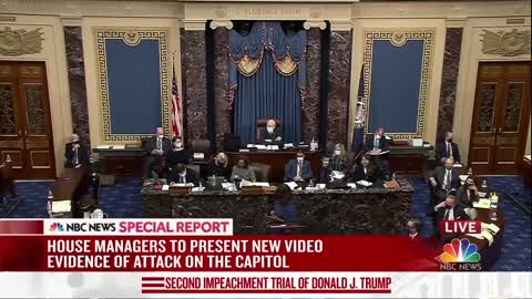 SHOCKING Impeachment Managers Show New Graphic Security Footage Of Capitol Riot NBC News