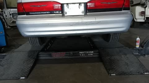 1995 Ford Thunderbird. Trick flow heads. Kooks headers. After exhaust hookup.