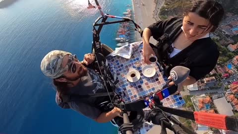 Paragliding Over a Cup of Coffee