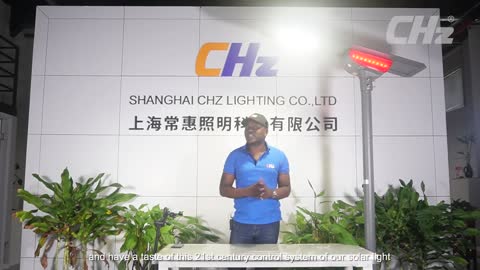 Intro to smart control solar street light app control system CHZ