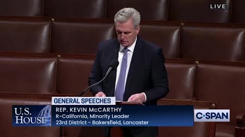 Kevin McCarthy Lambasts Democrats' America Last Gas Policies