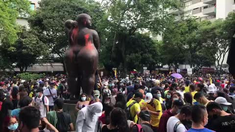Marcha 1 de mayo en Bucaramanga