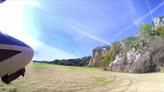 Texas backcountry runway building