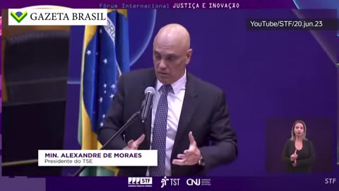 Moraes rejeita rótulo de "comunista" ao propor regulação minimalista de redes sociais