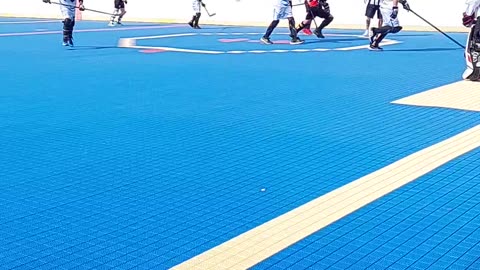 Raptors vs Bayside in dekhockey