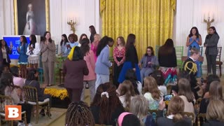 LIVE: First Lady Jill Biden Celebrating Girls Leading Change...