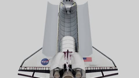 Drone captures footage of last flight of Discovery space shuttle in hanger